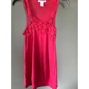 Fuschia-Pink Detailed Women’s Top